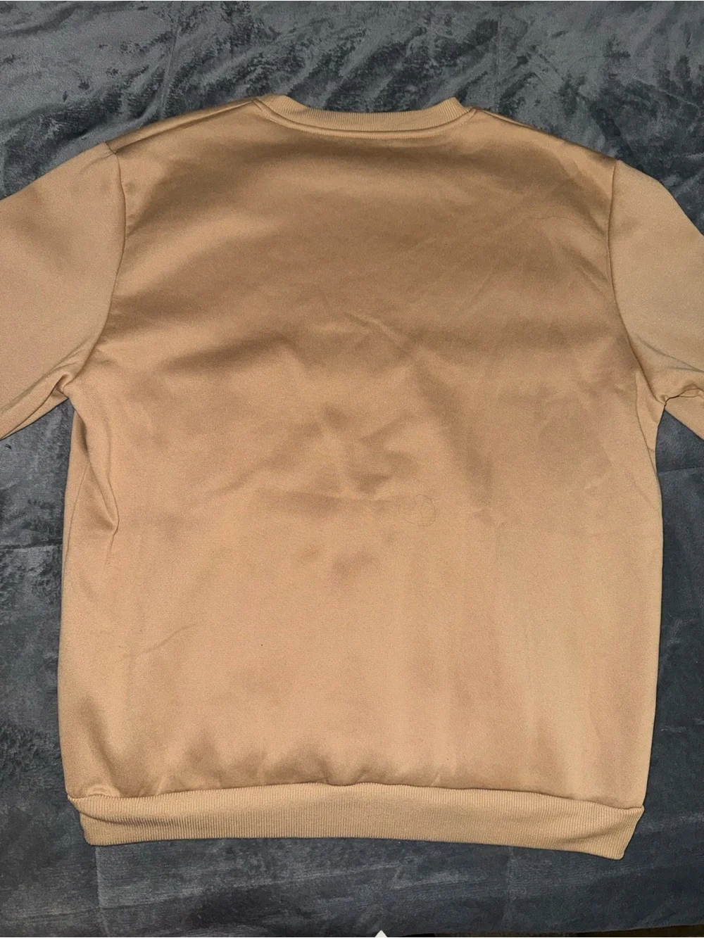 Beige 'TODAY' Crewneck Sweatshirt